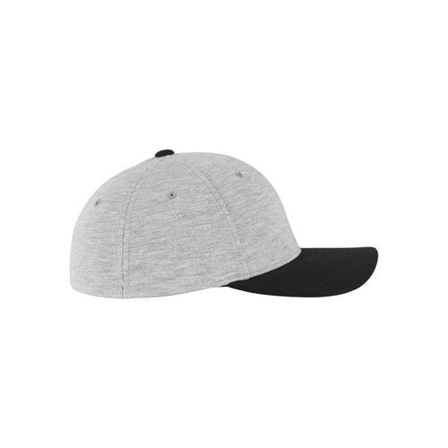 Flexfit Double Jersey 2-Tone Cap grey-black L/XL