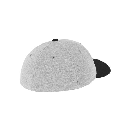 Flexfit Double Jersey 2-Tone Cap grey-black L/XL