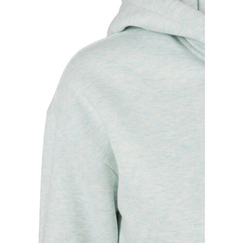 Urban Classics Ladies Color Melange Hoody aqua melange 3XL