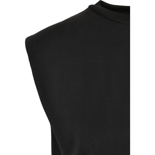 Urban Classics Ladies Modal Padded Shoulder Tank Dress black XS