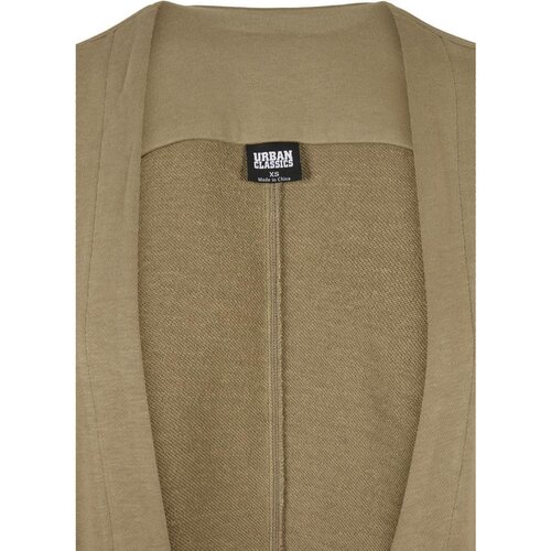 Urban Classics Ladies Oversized Terry Cardigan khaki XL