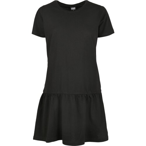 Urban Classics Ladies Valance Tee Dress black 4XL