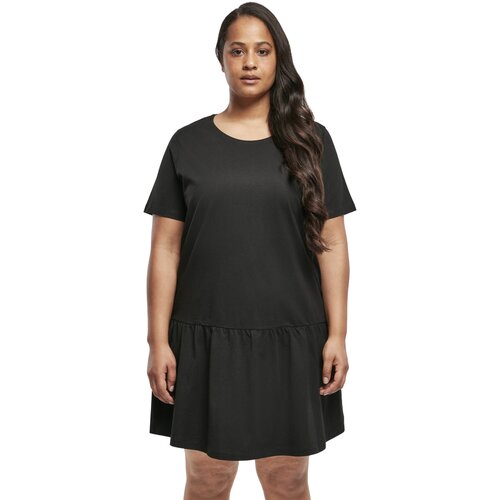 Urban Classics Ladies Valance Tee Dress black 4XL