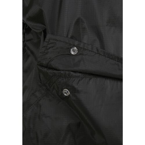 Urban Classics Ladies Transparent Light Pull Over Jacket black 3XL