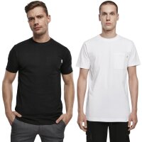 Urban Classics Organic Cotton Basic Pocket Tee 2-Pack