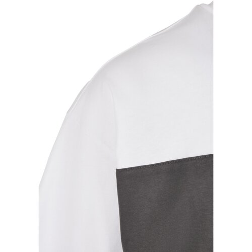 Urban Classics Big Double Pocket Tee white/asphalt XL