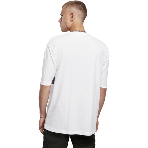 Urban Classics Big Double Pocket Tee white/asphalt XL