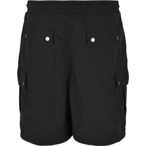 Urban Classics Nylon Cargo Shorts black 4XL