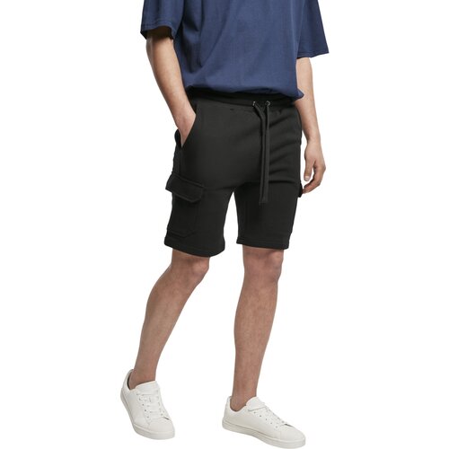 Urban Classics Organic Cargo Sweatshorts black 3XL