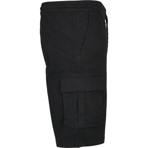 Urban Classics Drawstring Cargo Shorts black 3XL