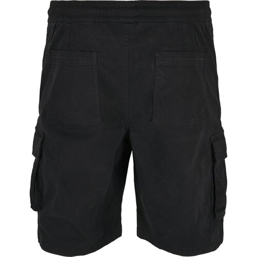 Urban Classics Drawstring Cargo Shorts black 4XL