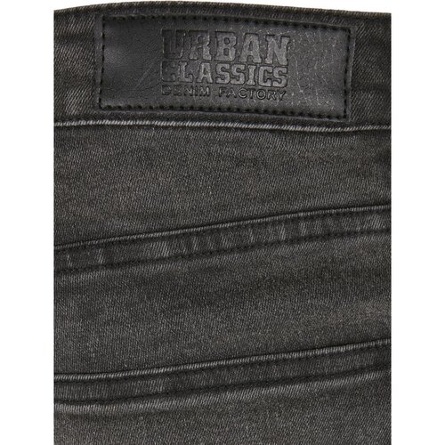 Urban Classics Relaxed Fit Jeans Shorts real black washed 28