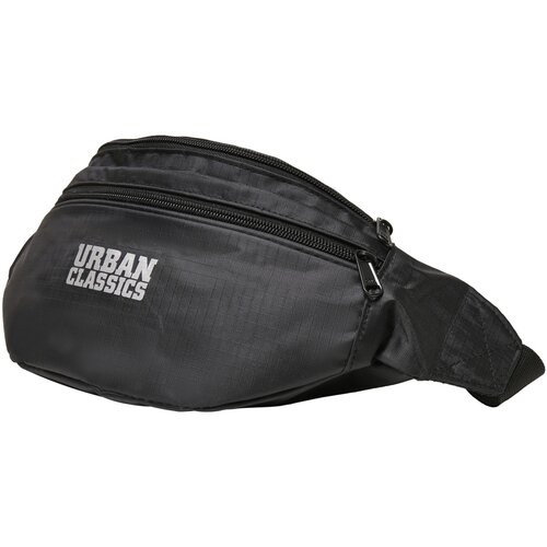Urban Classics Recycled Ribstop Double Zip Shoulder Bag
