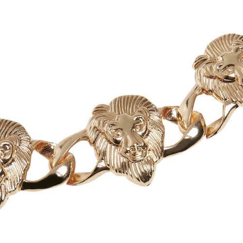 Urban Classics Lion Bracelet gold L/XL