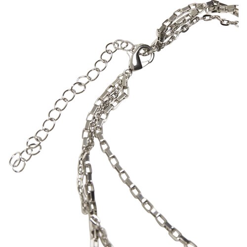 Urban Classics Layering Amulet Necklace silver one size