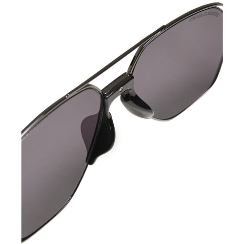 Urban Classics Sunglasses Karphatos With Chain gunmetal/black one size