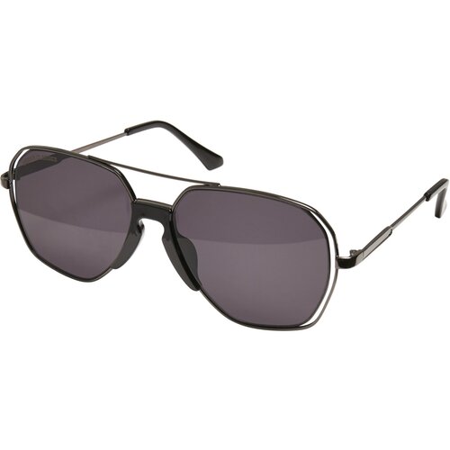 Urban Classics Sunglasses Karphatos With Chain gunmetal/black one size