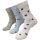 Urban Classics Recycled Yarn Fruit Socks 3-Pack