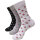 Urban Classics Recycled Yarn Flower Socks 3-Pack