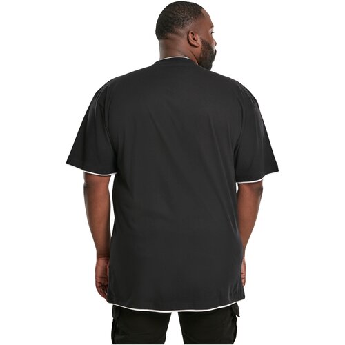 Urban Classics Contrast Tall Tee blk/wht XXL