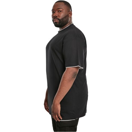 Urban Classics Contrast Tall Tee blk/wht XXL