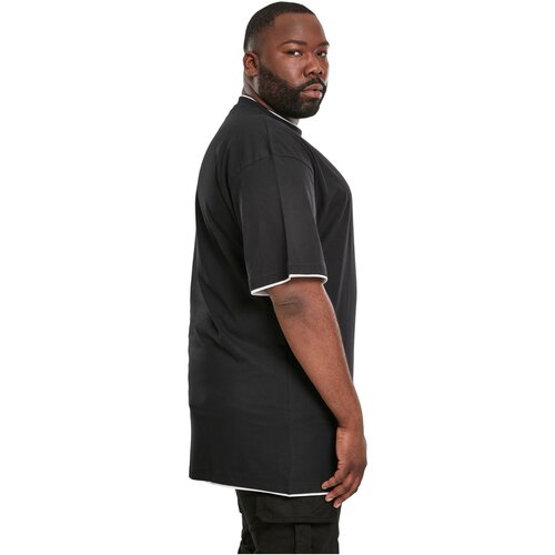 Urban Classics Contrast Tall Tee blk/wht XXL