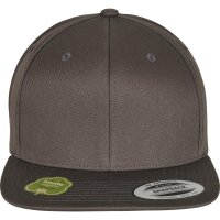Yupoong Organic Cotton Snapback darkgrey