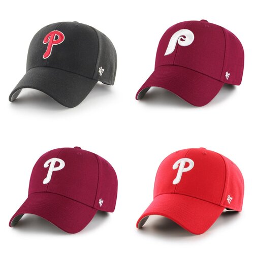 47 Brand MLB Philadelphia Phillies 47 MVP Curved Cap