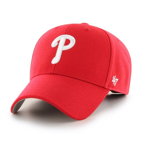 47 Brand MLB Philadelphia Phillies 47 MVP Curved Cap Red/White