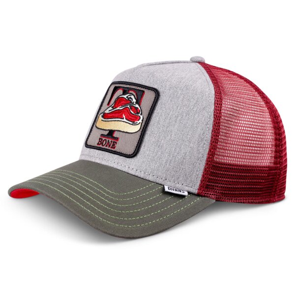 Djinns HFT Cap Food T-Bone grey