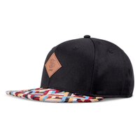 Djinns 6 Panel Snapback Cap CP TriTri  Rev. black