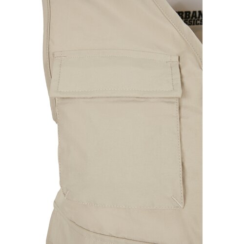 Urban Classics Ladies Short Tactical Vest concrete XL