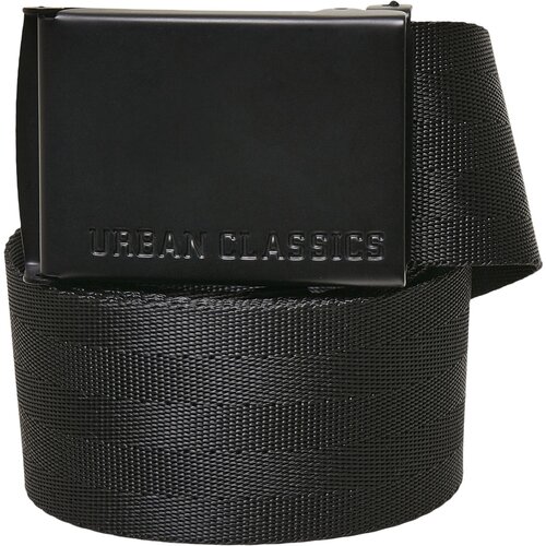 Urban Classics Easy Polyester Belt black S/M