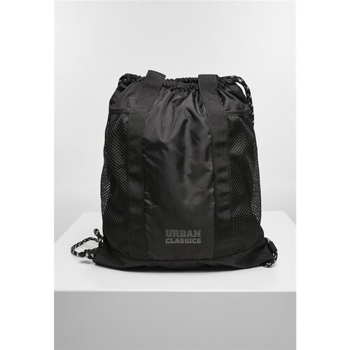 Urban Classics Recycled Polyester Multifunctional Gymbag black one size