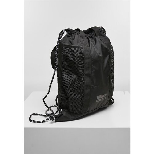 Urban Classics Recycled Polyester Multifunctional Gymbag black one size