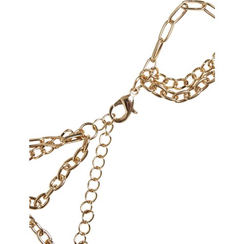 Urban Classics Razor Blade Necklace gold one size