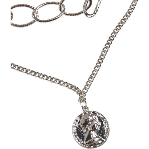 Urban Classics Ocean Layering Necklace silver one size