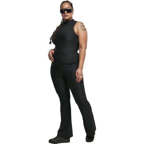 Urban Classics Ladies Sleeveless Rib Turtleneck Body black 3XL