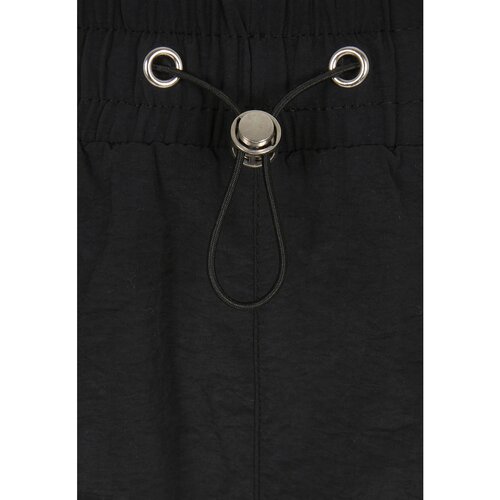 Urban Classics Ladies Crinkle Nylon Shorts black 3XL