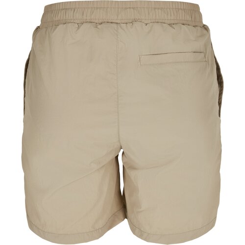 Urban Classics Ladies Crinkle Nylon Shorts concrete XS