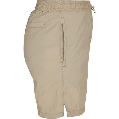 Urban Classics Ladies Crinkle Nylon Shorts concrete XS