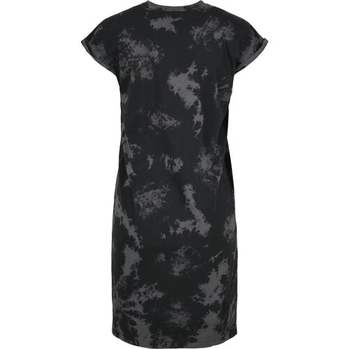 Urban Classics Ladies Bleached Dress black/grey 4XL