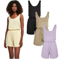 Urban Classics Ladies Short Sleevless Modal Jumpsuit