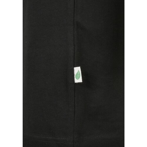 Urban Classics Ladies Organic Cotton Cut On Sleeve Tee Dress  black 3XL