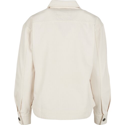 Urban Classics Ladies Oversized Shirt Jacket whitesand S