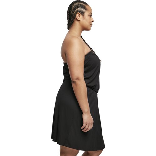 Urban Classics Ladies Viscose Short Bandeau Dress  black 3XL