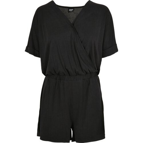 Urban Classics Ladies Short Modal Jumpsuit black 4XL