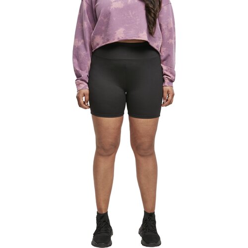 Urban Classics Ladies High Waist Short Cycle Hot Pants black XL