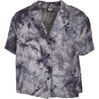 Urban Classics Ladies Viscose Tie Dye Resort Shirt