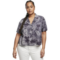 Urban Classics Ladies Viscose Tie Dye Resort Shirt